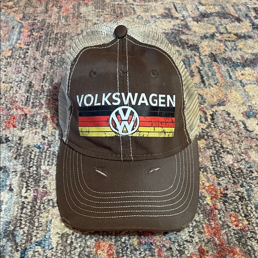 Volkswagen Brown Trucker Hat
